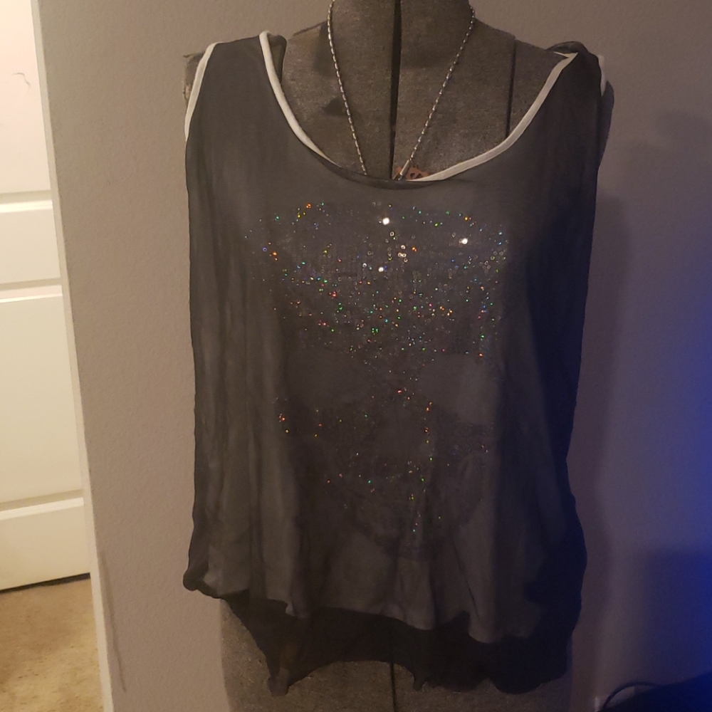 Two piece tank top